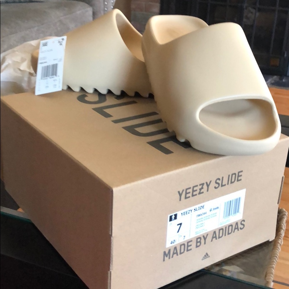 Adidas Yeezy Slide Desert Sand Size 7 Yeezy Supply